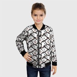 Детский бомбер 3D Сибирский Хаски Husky - фото 2