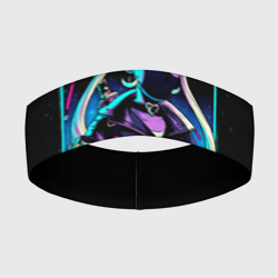 Повязка на голову 3D Сейлор Мун неон