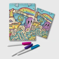 Блокнот All you Need is The Beatles