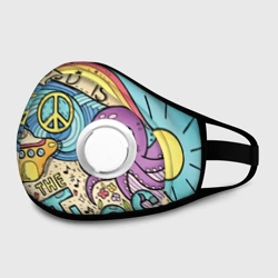 Маска из неопрена All you Need is The Beatles