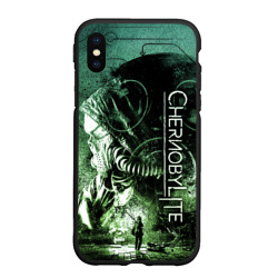 Чехол для iPhone XS Max матовый Chernobylite Чернобылит игра