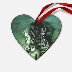Деревянная игрушка Сердце Chernobylite Чернобылит игра