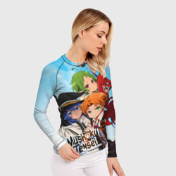 Женский рашгард 3D Реинкарнация безработного главные Герои - фото 2