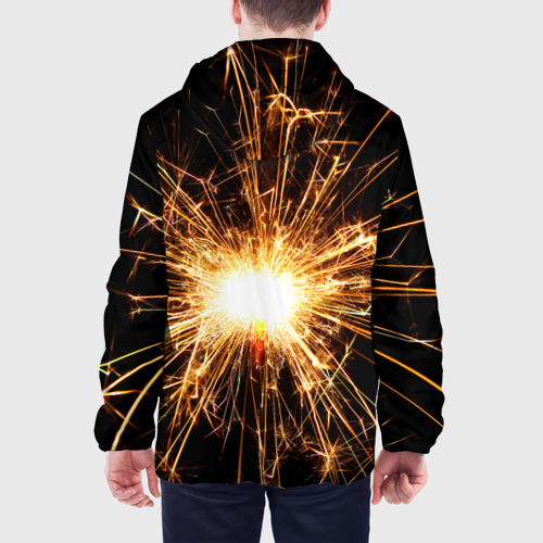 Мужская куртка 3D Фейерверк души, цвет 3D печать - фото 5