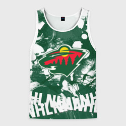 Мужская майка 3D Minnesota Wild, Миннесота Уайлд