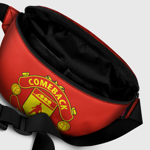 Поясная сумка 3D с принтом Камбек Юнайтед это Манчестер юнайтед, фото #6