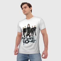 Мужская футболка 3D Участники группы My Chemical Romance - фото 2