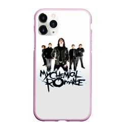 Чехол для iPhone 11 Pro Max матовый Участники группы My Chemical Romance