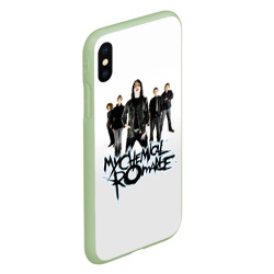 Чехол для iPhone XS Max матовый Участники группы My Chemical Romance - фото 2