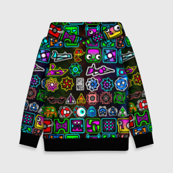 Детская толстовка 3D Geometry Dash Герои