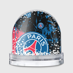 Игрушка Снежный шар PSG sport брызги красок