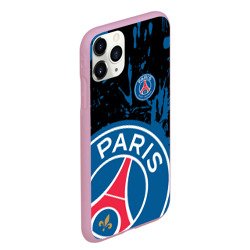 Чехол для iPhone 11 Pro Max матовый PSG sport брызги красок - фото 2