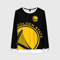 Женский свитшот 3D Golden state warriors лого