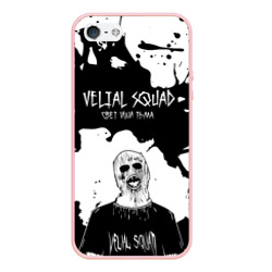 Чехол для iPhone 5/5S матовый Velial Squad свет или тьма,