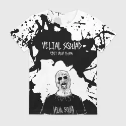 Женская футболка 3D Velial Squad свет или тьма,