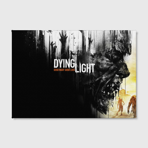 Холст прямоугольный Dying light Харан, цвет 3D печать - фото 2