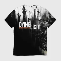 Мужская футболка 3D Dying light Харан