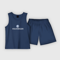 Детская пижама с шортами хлопок Volkswagen logo