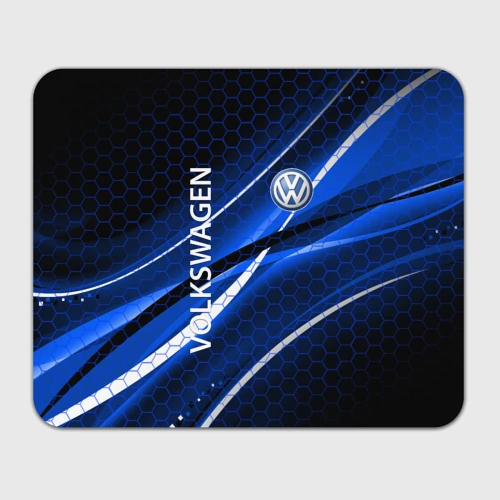 Прямоугольный коврик для мышки Volkswagen logo sport