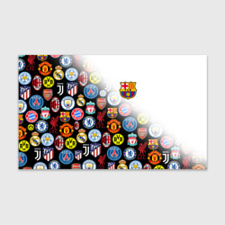 Бумага для упаковки 3D FC Barcelona logobombing