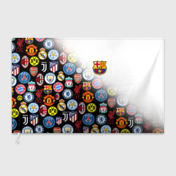 Флаг 3D FC Barcelona logobombing