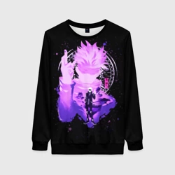 Женский свитшот 3D Магическая битва: Сатору Годжо