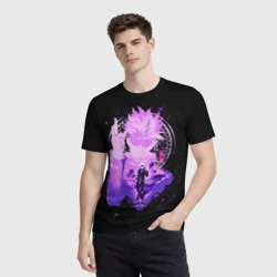 Мужская футболка 3D Магическая битва: Сатору Годжо - фото 2