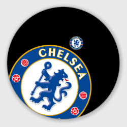 Круглый коврик для мышки Челси chelsea Big logo