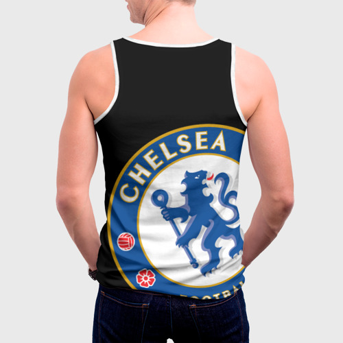 Мужская майка 3D Челси chelsea Big logo, цвет 3D печать - фото 4