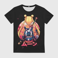 Женская футболка 3D Сейлор Мун Sailor Moon