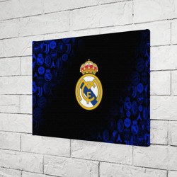 Холст прямоугольный Реал Мадрид логобомбинг - фото 2