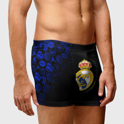Мужские трусы 3D Реал Мадрид логобомбинг - фото 2