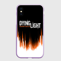 Чехол для iPhone XS Max матовый Dying light good night and good luck