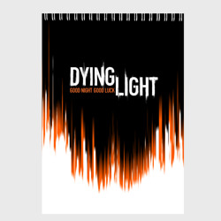 Скетчбук Dying light good night and good luck