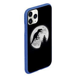 Чехол для iPhone 11 Pro Max матовый T-rex на луне - фото 2