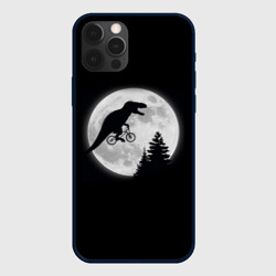 Чехол для iPhone 12 Pro T-rex на луне