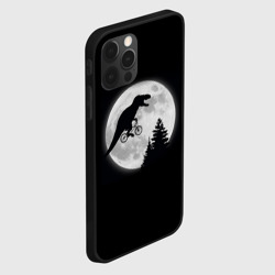 Чехол для iPhone 12 Pro T-rex на луне - фото 2
