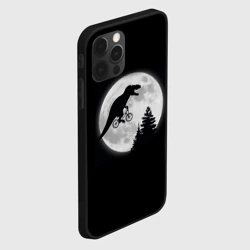 Чехол для iPhone 12 Pro Max T-rex на луне - фото 2