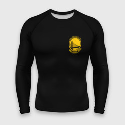 Мужской рашгард 3D Golden state warriors black style