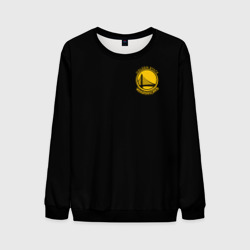 Мужской свитшот 3D Golden state warriors black style