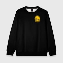 Детский свитшот 3D Golden state warriors black style