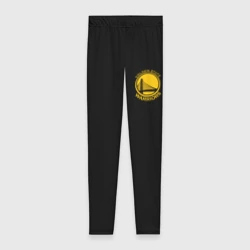 Леггинсы 3D Golden state warriors black style