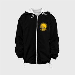 Детская куртка 3D Golden state warriors black style