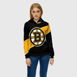 Женская толстовка 3D Бостон Брюинз, Boston Bruins - фото 2