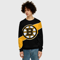 Мужской свитшот 3D Бостон Брюинз, Boston Bruins - фото 2