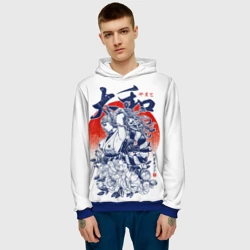 Мужская толстовка 3D Ямато девушка самурай Ван Пис - фото 2