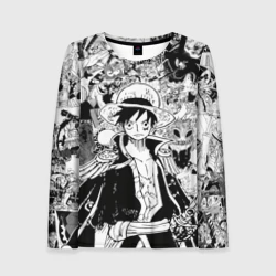 Женский лонгслив 3D Ван Пис, One Piece, манга