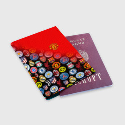 Обложка для паспорта матовая кожа Манчестер Юнайтед FCMU - фото 2