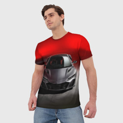 Мужская футболка 3D HONDA NSX - фото 2
