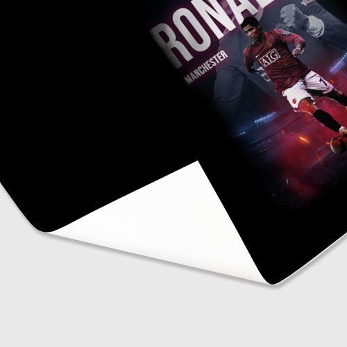 Бумага для упаковки 3D Роналду герой Манчестера - фото 3